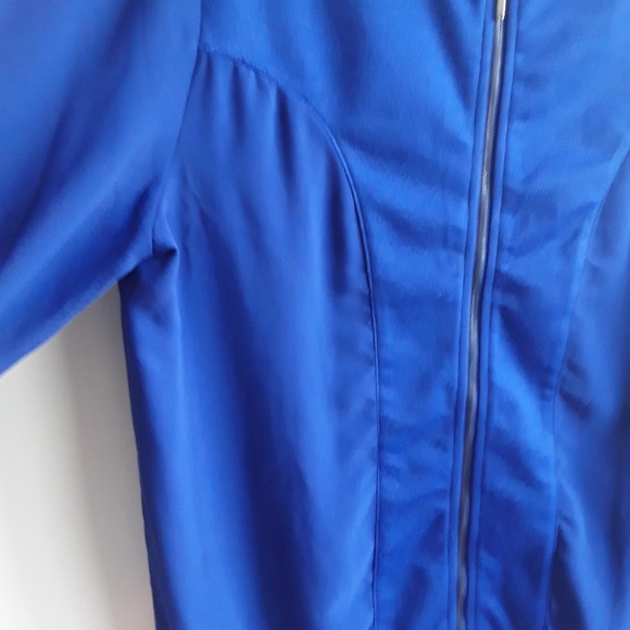 Reitman blue long sleeve with zipper women's top - Picture 3 of 14